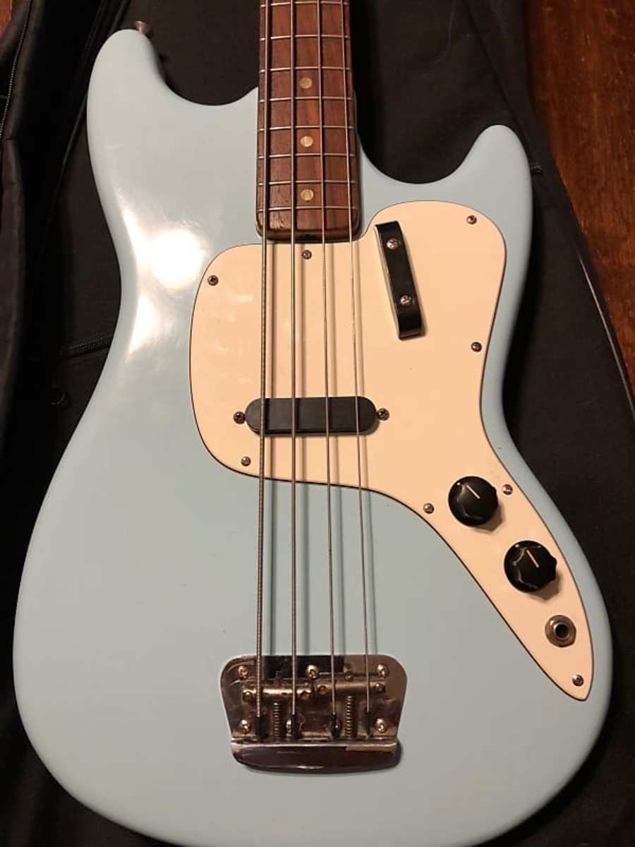 Music Gear Setup by tlb29898 featuring Fender Musicmaster Bass