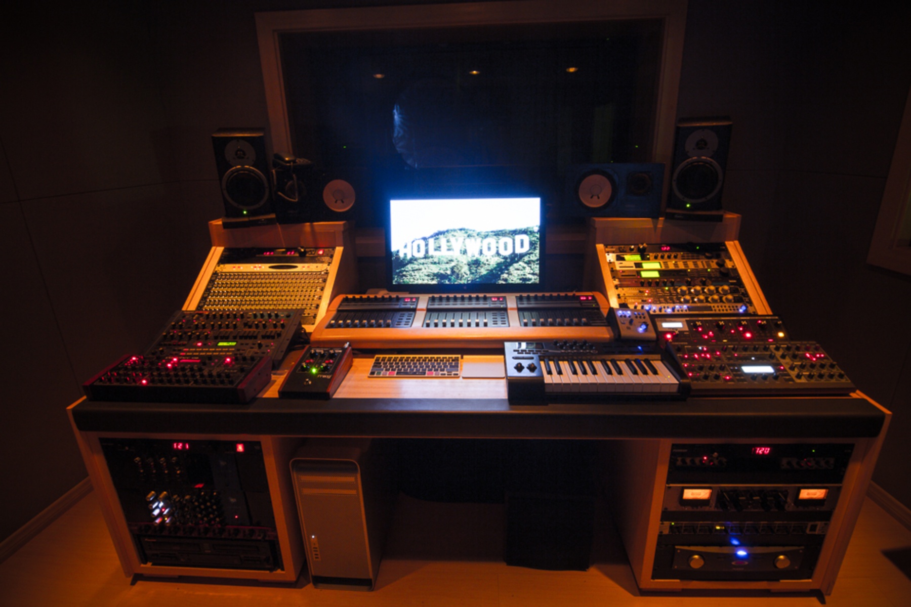 Electronic Studio Setup by andreifossari featuring Access Virus TI2 Desktop