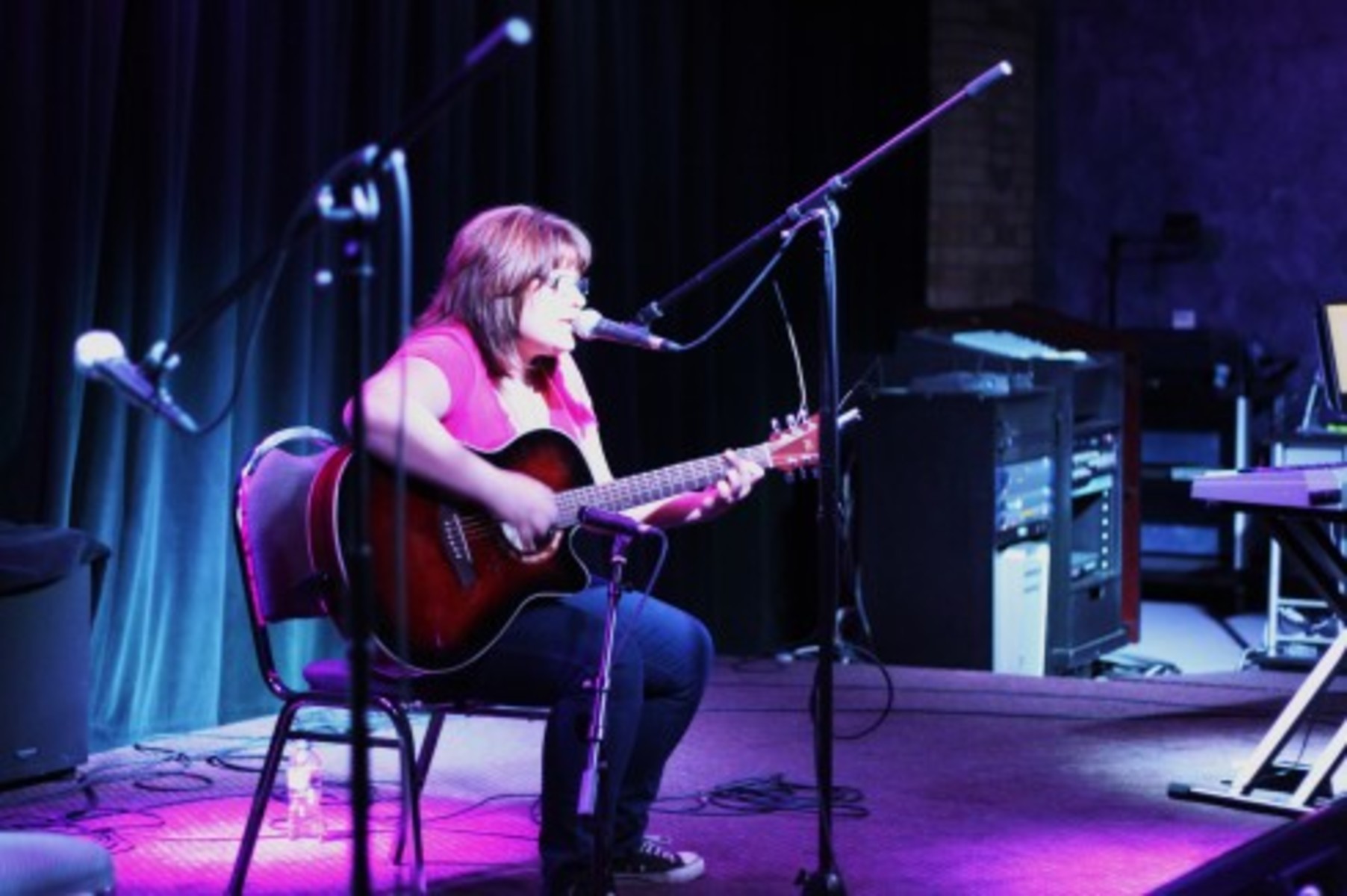 Music Gear Setup by katymsock featuring Ibanez Acoustic-Electric