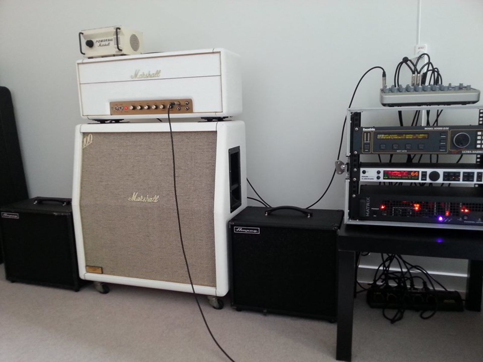 Metal Music Gear Setup by 59slp featuring Marshall 1960AX
