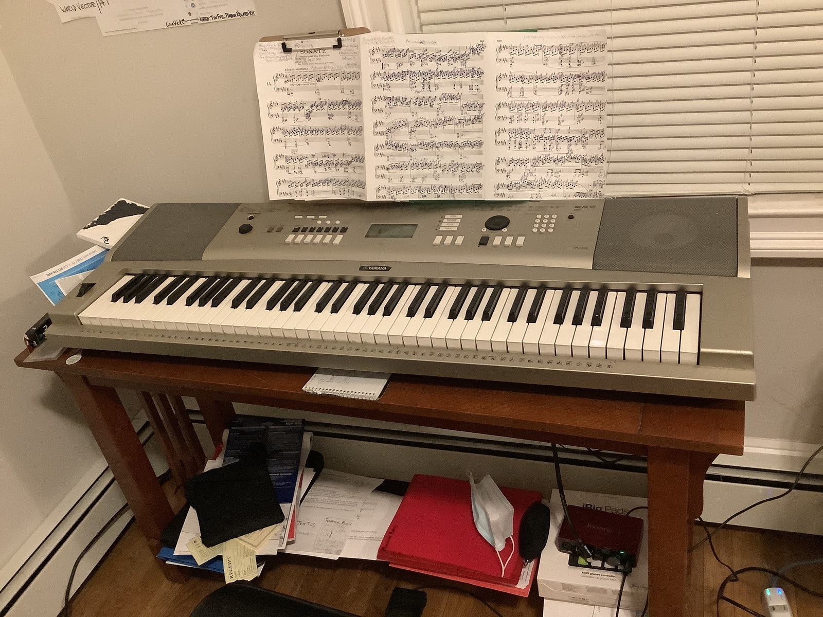 Music Gear Setup by alysian9 featuring Yamaha YPG-235