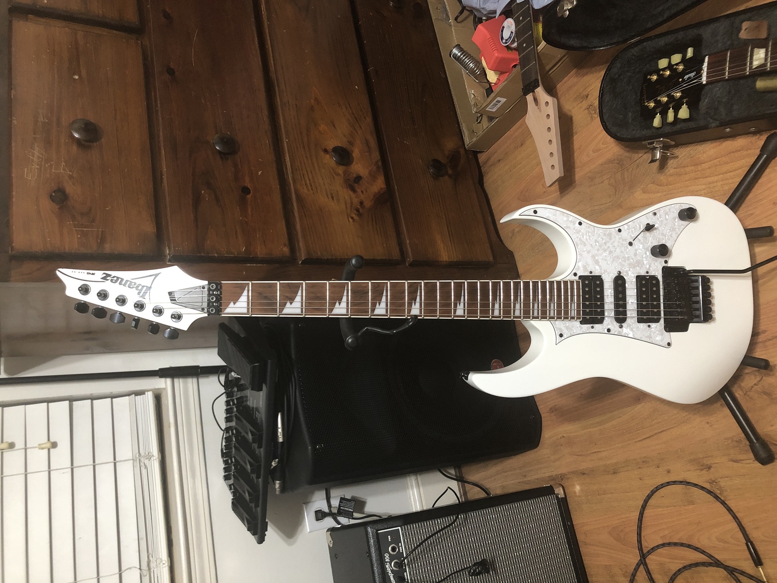 Music Gear Setup by evan_obrien featuring Ibanez RG450DX