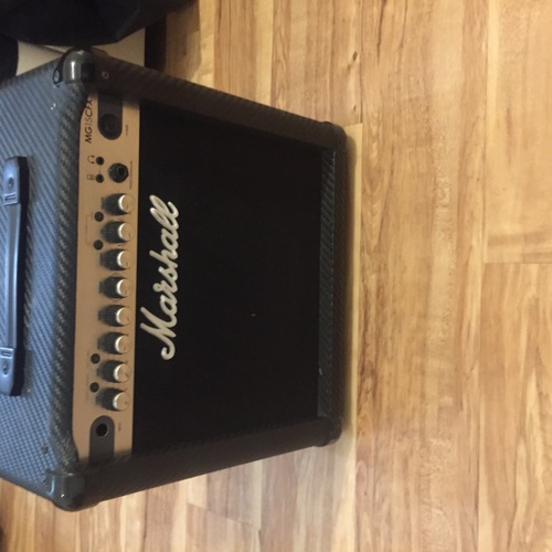 Photo of Marshall MG15CFX in a amplifier