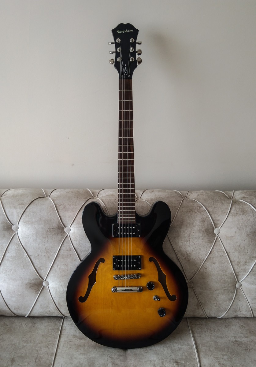 Blues Music Gear Setup by fazliemreguven featuring Epiphone Dot Studio