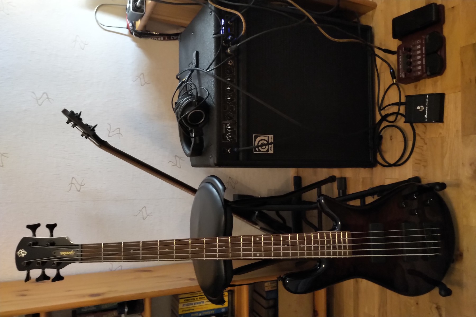 Ampeg Music Gear Setup by andras_liptak featuring Ampeg BA115 and Spector Legend 5 Classic