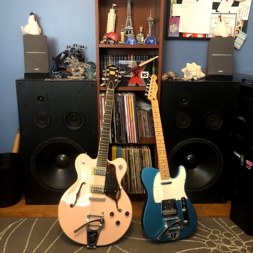 Photo of Fender Standard Telecaster w/ Bigsby and more gear in a guitar
