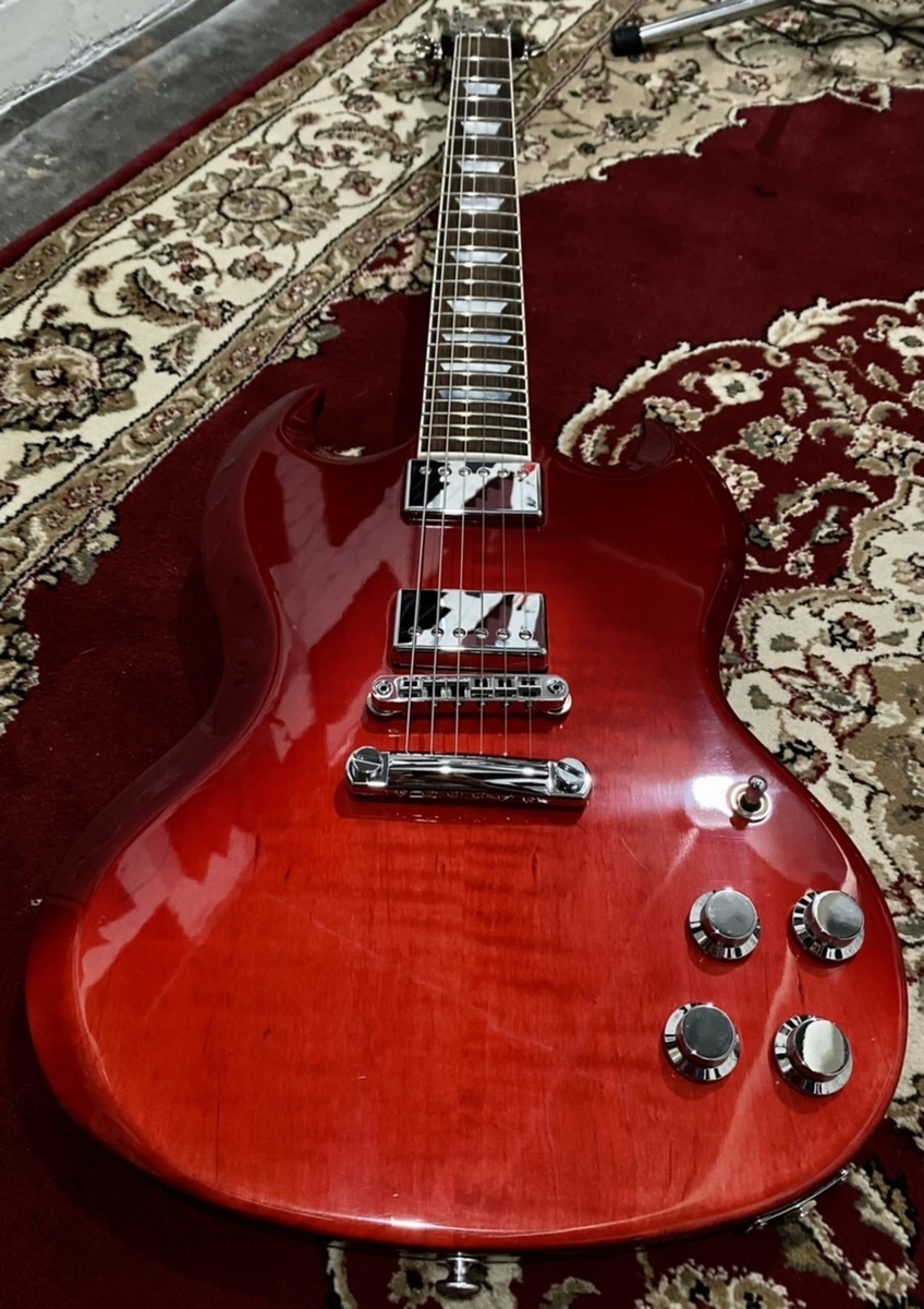 Music Gear Setup by mikethedude featuring 2016 Gibson Sg SG HP