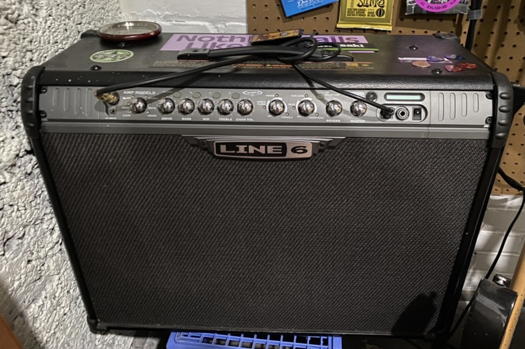 Amp Rig by mikethedude featuring Line 6 SPIDER III 150 Watt Combo Guitar Amp
