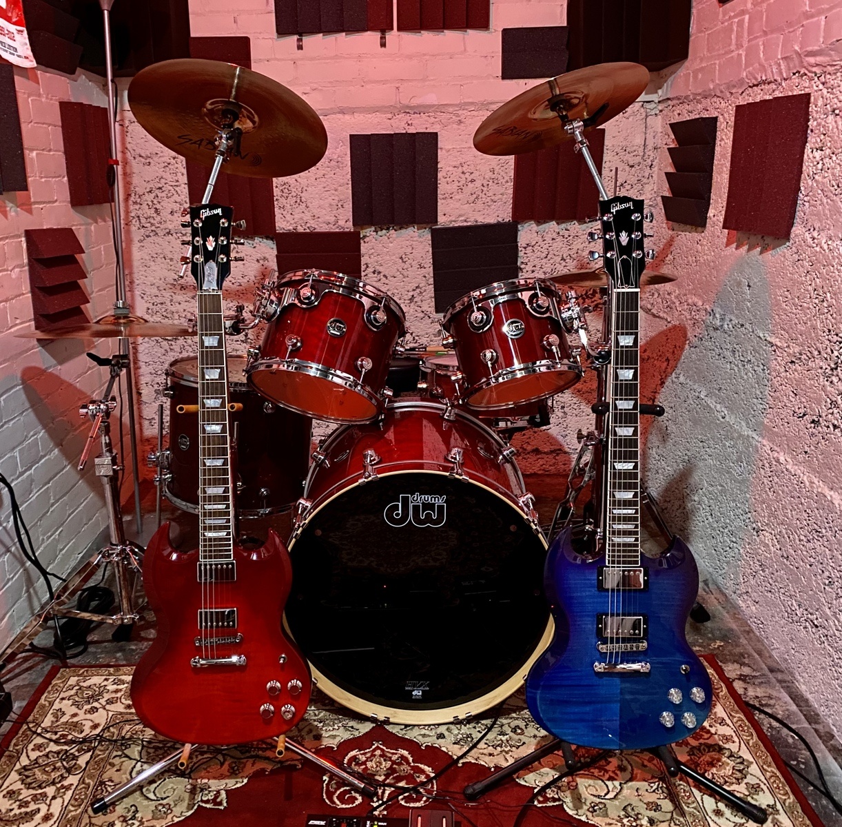 Metal Drum Kit by mikethedude featuring DW Performance Series kit