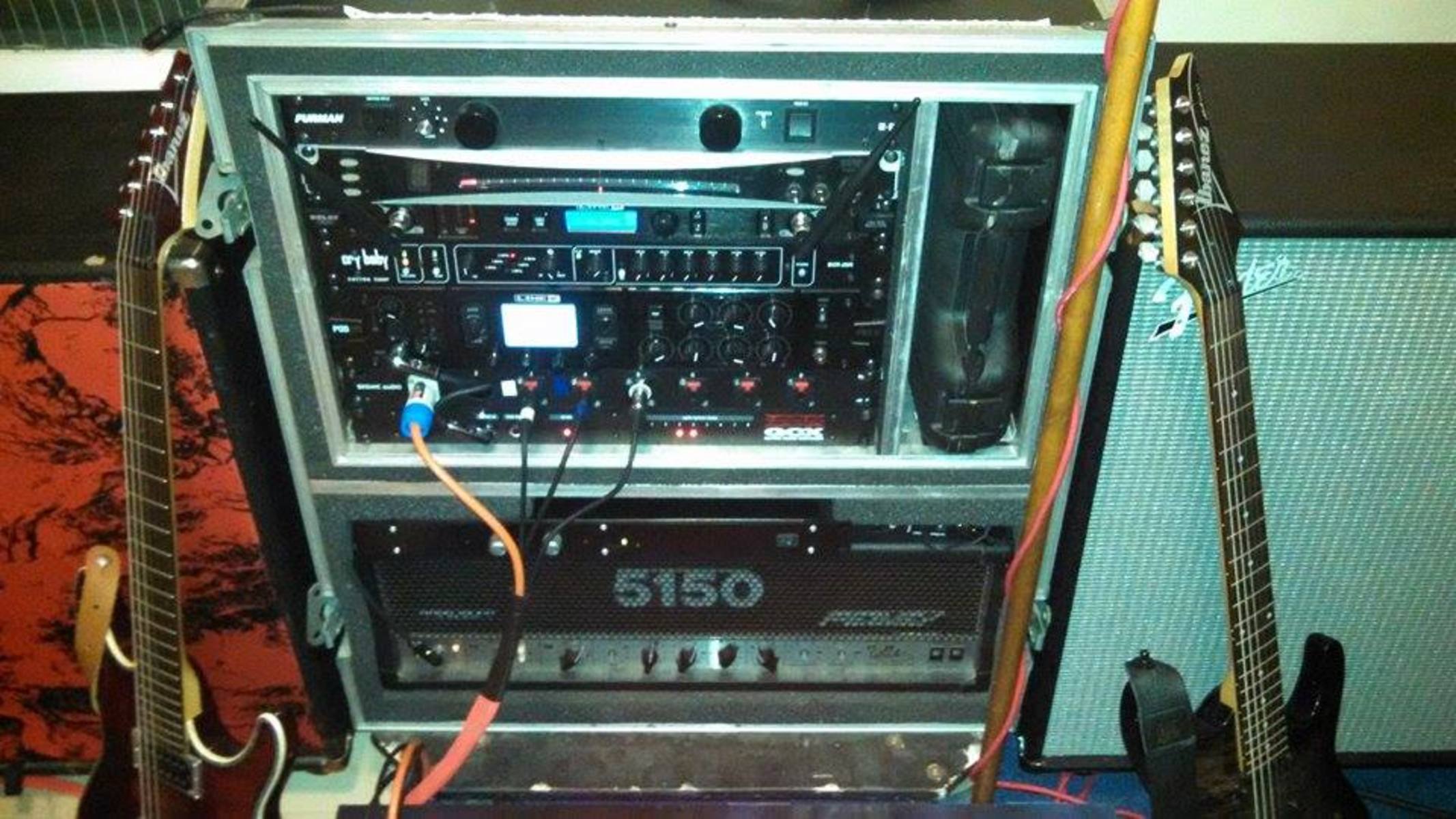 justinred's music gear photo