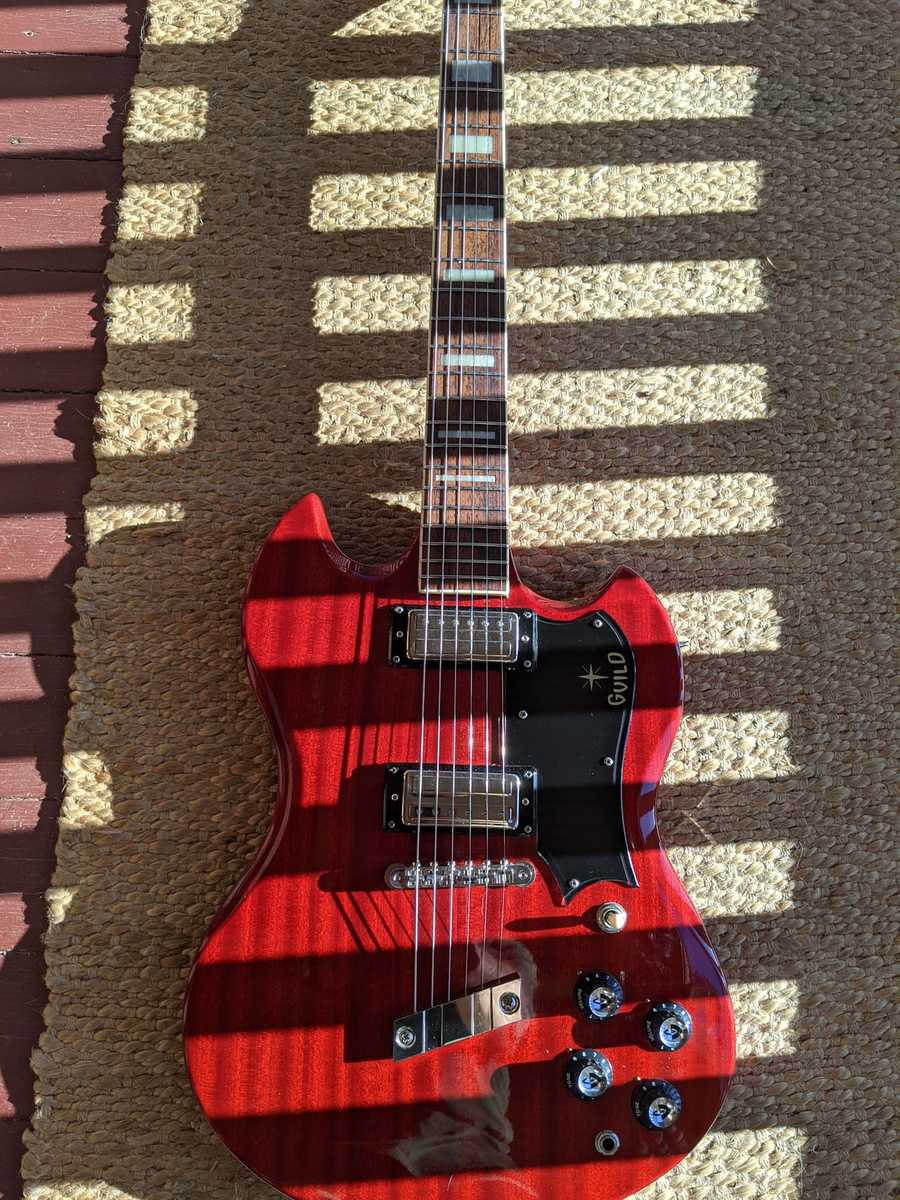 Country Music Gear Setup by paul_saltmarsh featuring Guild S-100 Polara