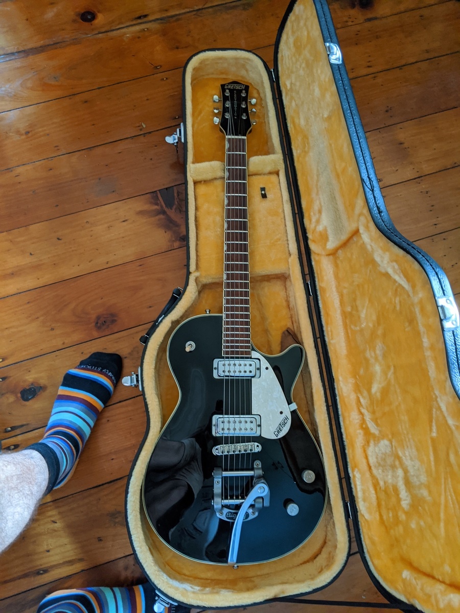 Music Gear Setup by paul_saltmarsh featuring Gretsch Duo Jet Electric Guitar