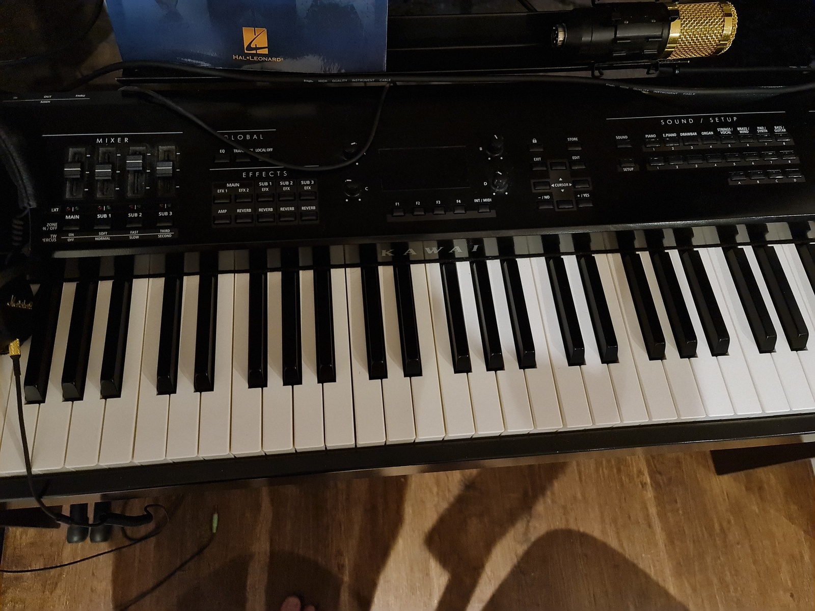 Studio Setup by tomas_orlanski featuring Kawai Mp7se Professional Stage Piano