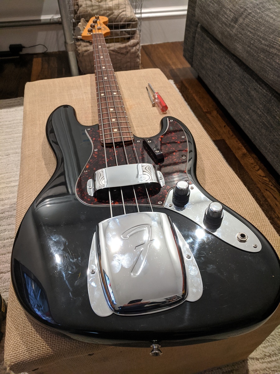 Music Gear Setup by tlb29898 featuring Fender MIJ Jazz Bass 62 RI (1991)