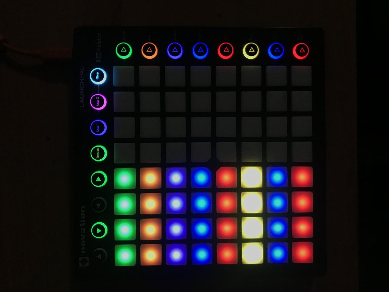 Drum Kit by nixide featuring Novation Launchpad Mk2