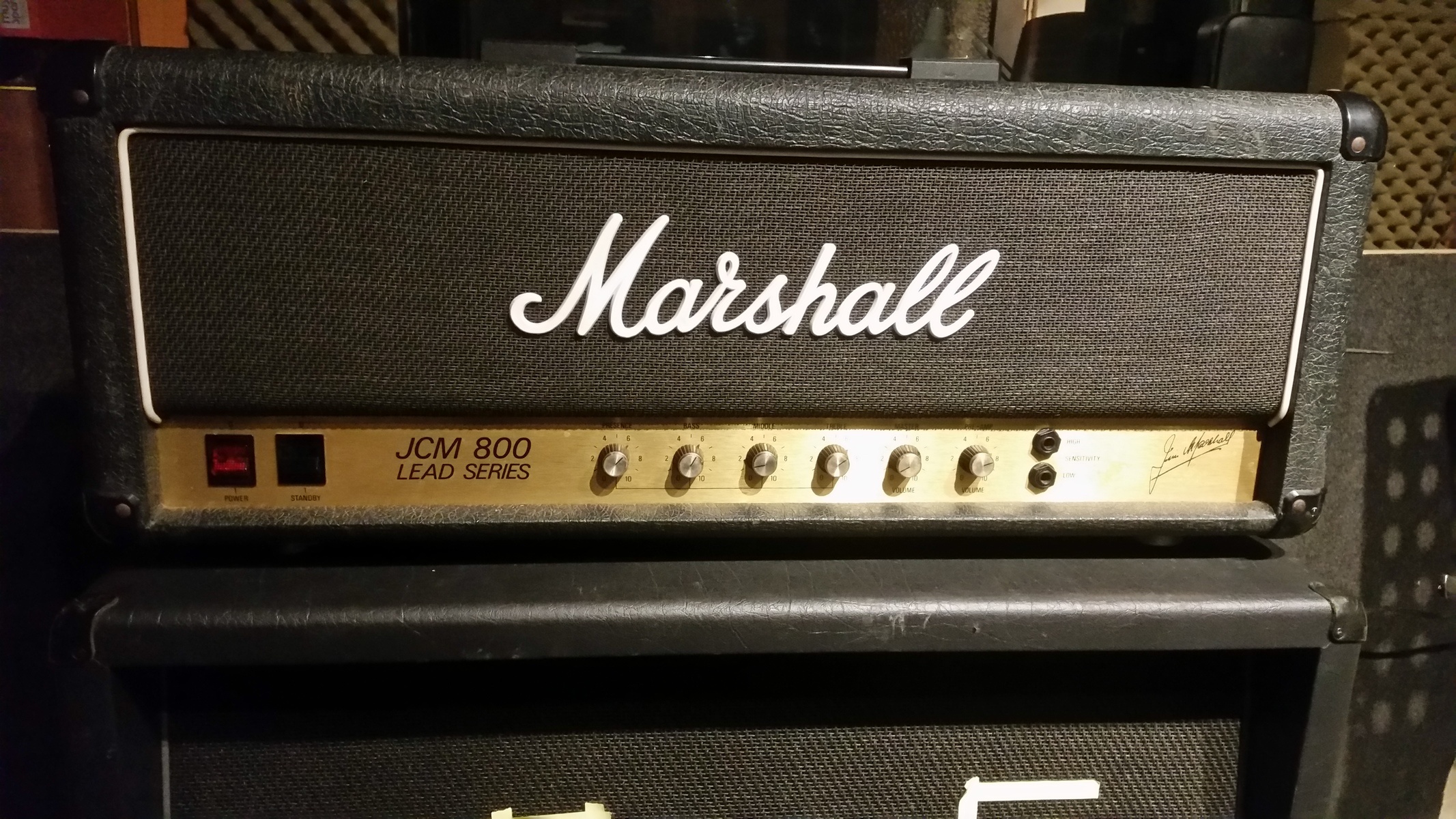 Amp Rig by hans_doom featuring Marshall JCM800 2204