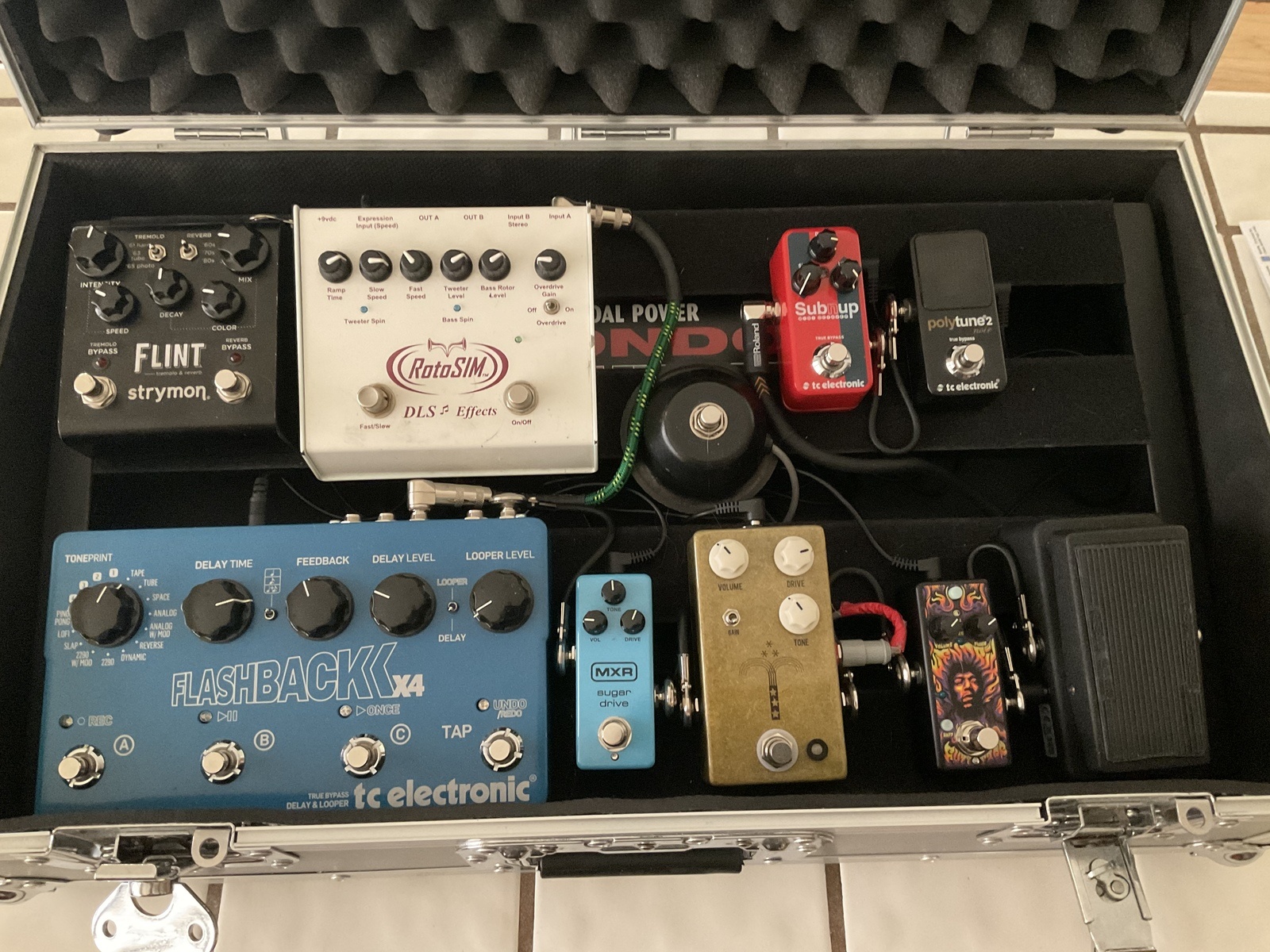 Country Pedalboard by tonylemieux featuring TC Electronic Flashback X4 Delay, MXR M294 Sugar Drive, and JHS Morning Glory V4 and 8 more pieces of gear