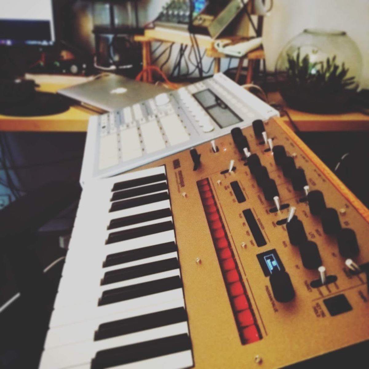 Music Gear Setup by roboo featuring Korg Monologue Silver