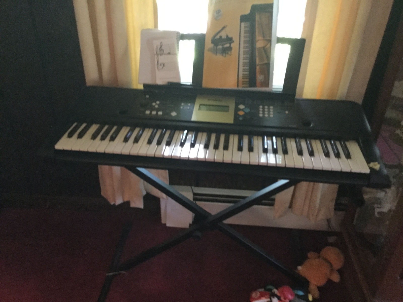 Music Gear Setup by tylerhelt15 featuring Yamaha YPT-220 Keyboard