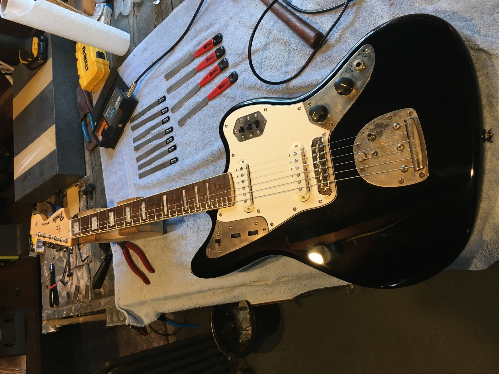 Music Gear Setup by mike_massa featuring Squier Classic Vibe '70s Jaguar