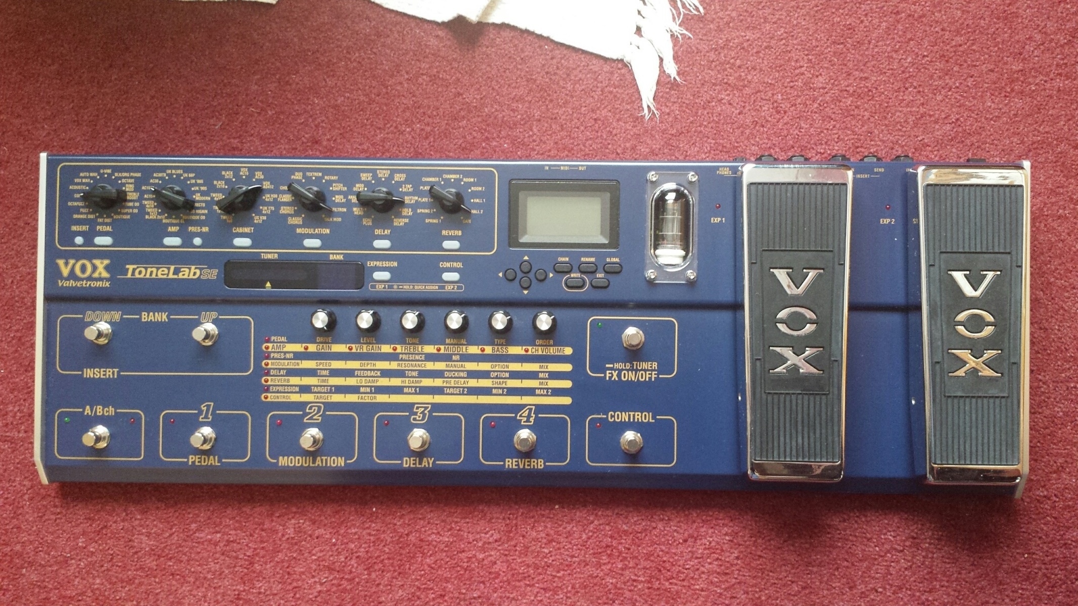Music Gear Setup by aravin_dhillon featuring VOX Tonelab SE