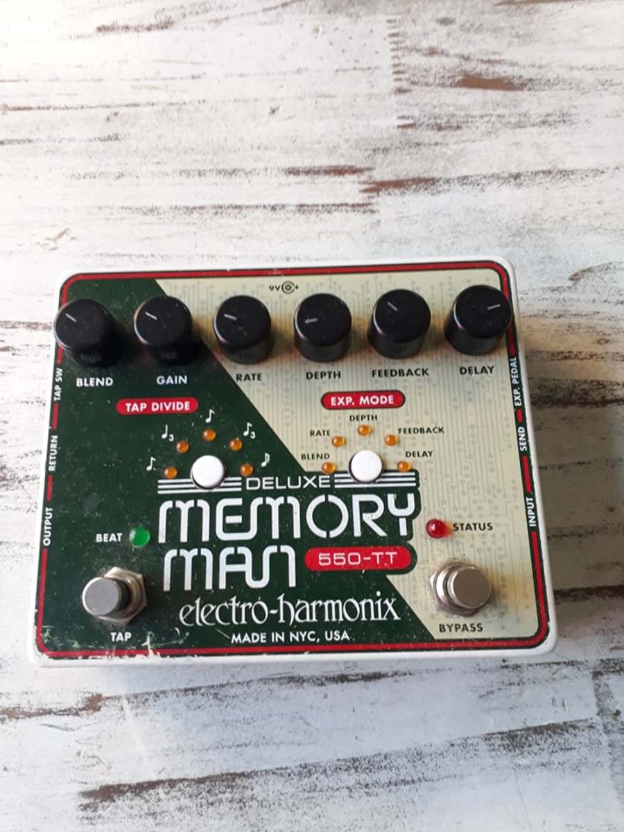 Pedalboard by fede_kempff featuring Electro-Harmonix Deluxe Memory Man 550-TT