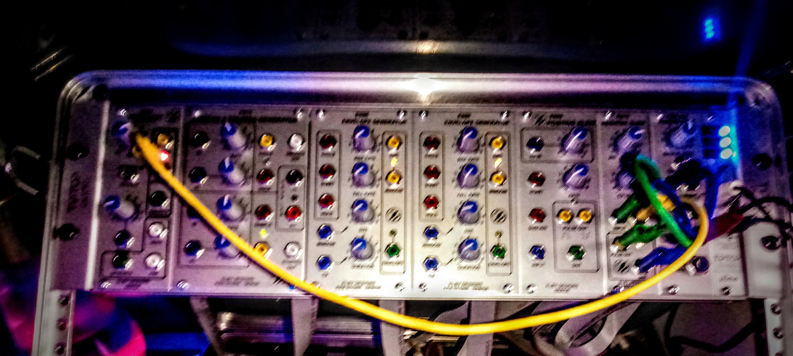 Elby Designs Studio Setup by waxcide featuring Elby Designs ES01 Random Voltage Generator, Elby Designs ES06 Envelope Generator, and Elby Designs ES09 Positive Slew and 4 more pieces of gear