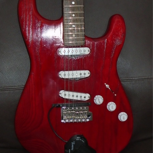 Photo of Rotosound R9 Roto Pinks Nickel-Steel Guitar Strings (9-42) and more gear in a guitar