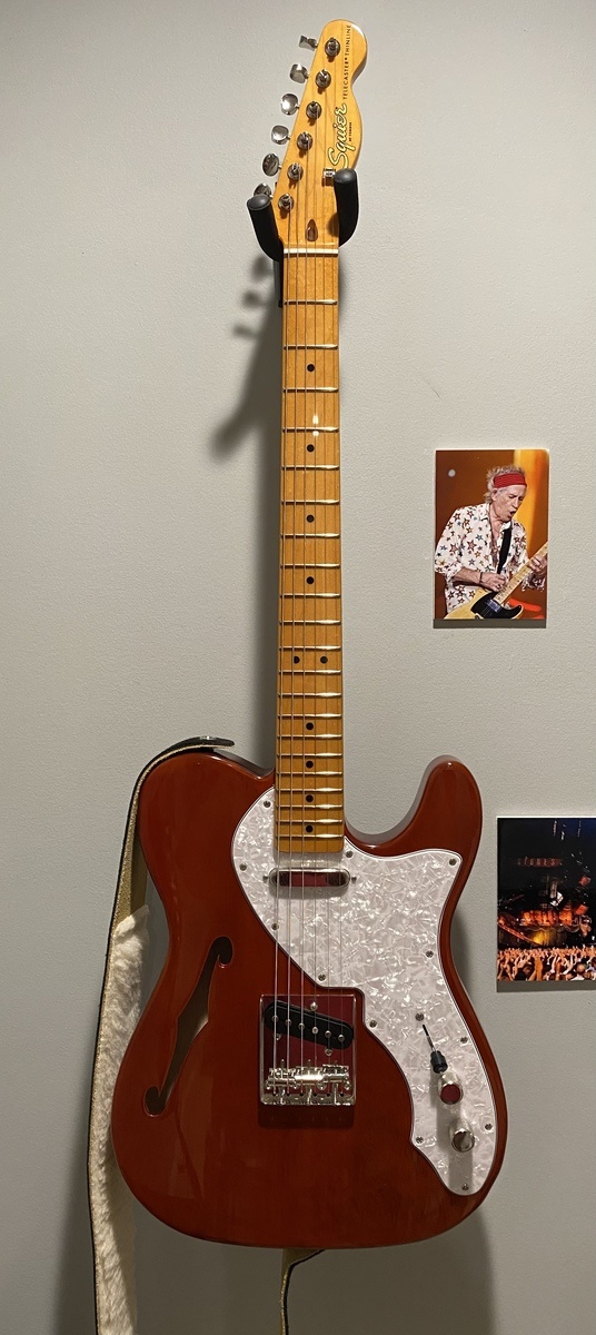 Music Gear Setup by jeffrey_soble featuring Fender Telecaster Thinline Electric Guitar