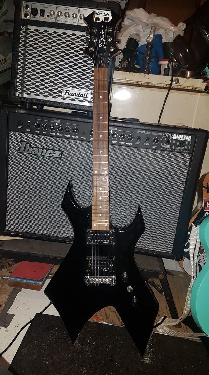 Metal Studio Setup by h1grave featuring B.C. Rich Warlock Widow