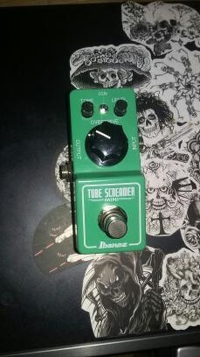 Metal Pedalboard by h1grave featuring Ibanez Tube Screamer Mini
