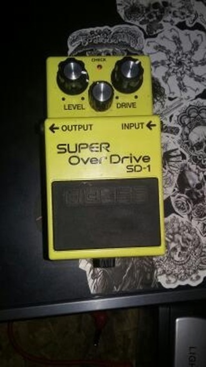 Pedalboard by h1grave featuring Boss SD-1 Super OverDrive