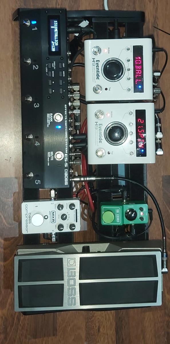 Eventide Pedalboard by alessio_mirarco featuring Eventide H9 Max and Ibanez Tube Screamer Mini