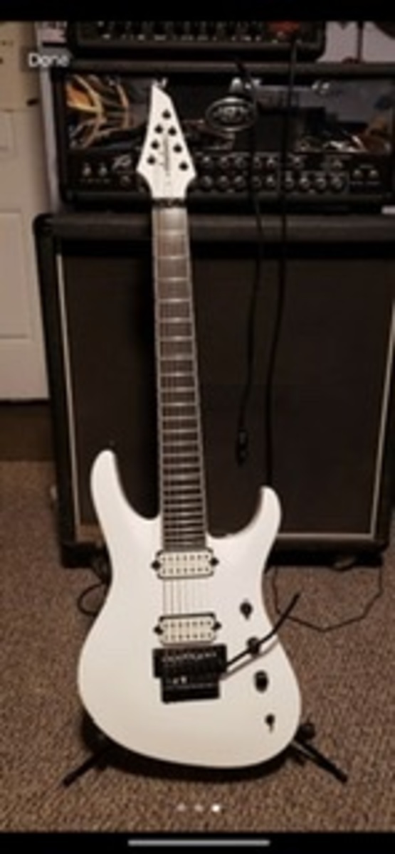 Music Gear Setup by rj_st_john featuring Jackson Pro Series Signature Chris Broderick Soloist 7