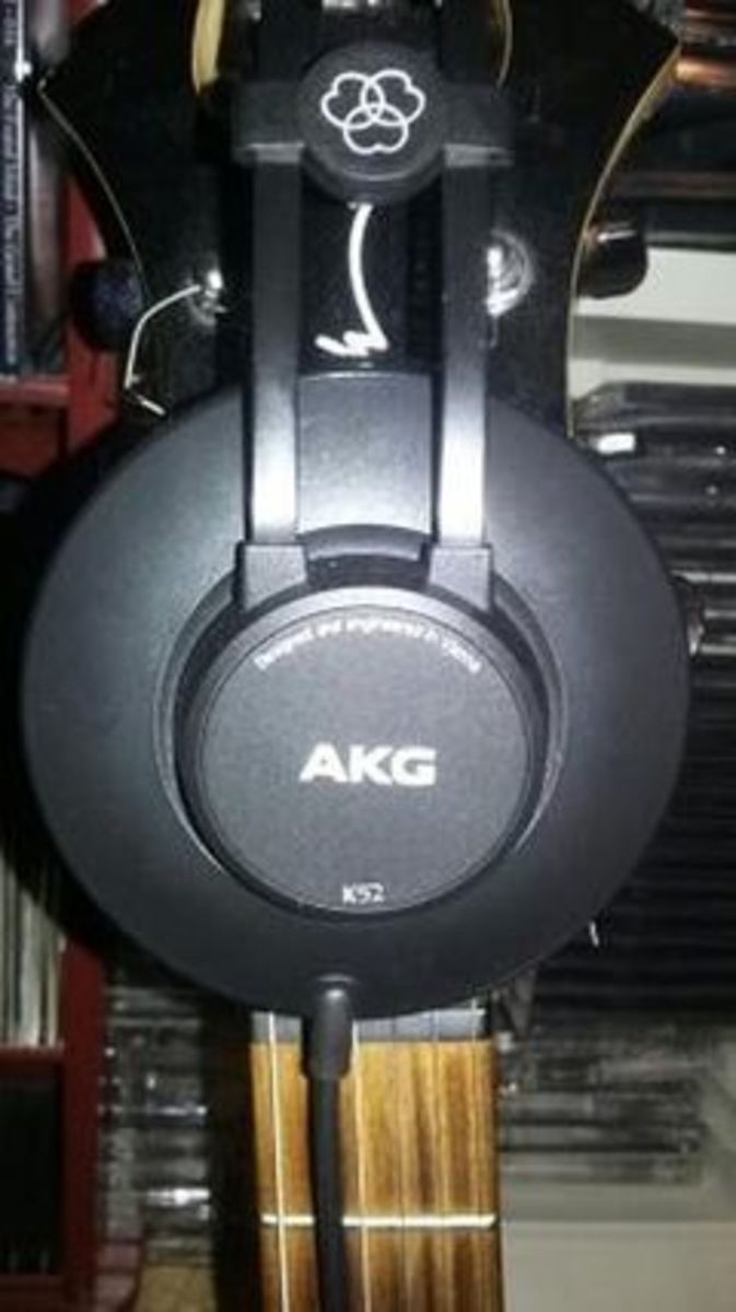 Studio Setup by h1grave featuring AKG K52 Headphones