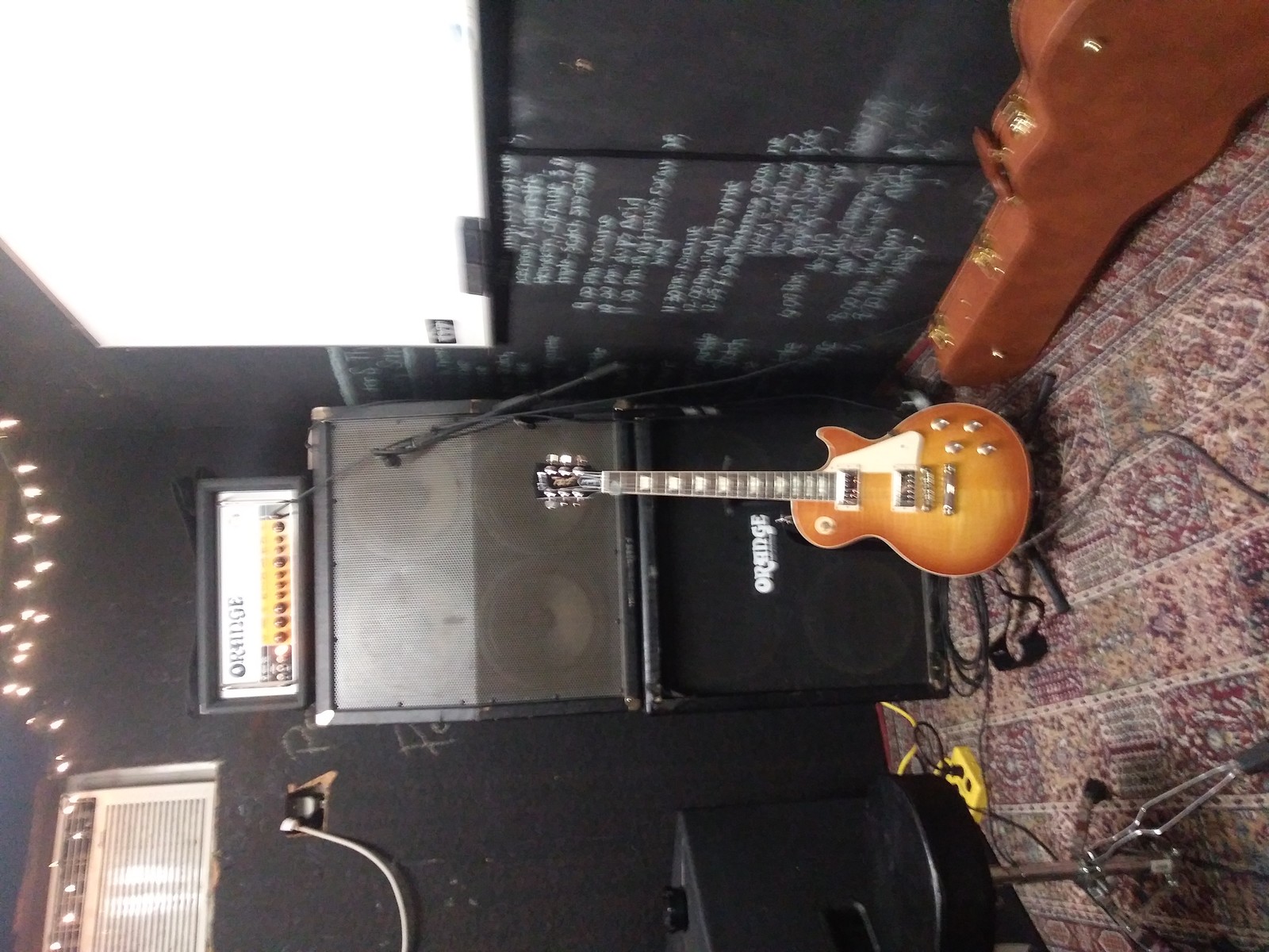 Metal Live Rig by jeff_maxfield featuring Gibson Les Paul Standard and Orange Rockerverb MKIII 100-Watt Tube Guitar Amp Head
