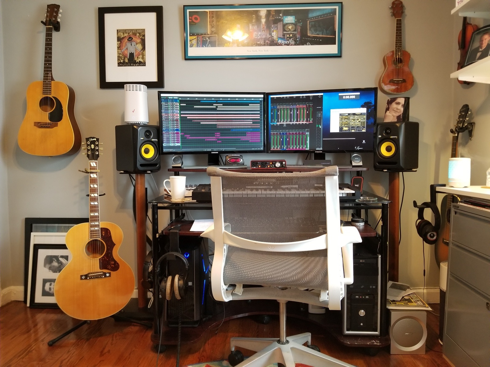 Country Studio Setup by greg_boutsikaris featuring Gibson J-185