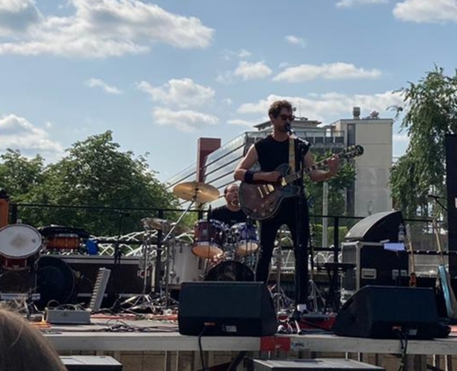 Epiphone Live Rig by daniel_mueller featuring Epiphone Sheraton II and 1998 Epiphone Sheraton II