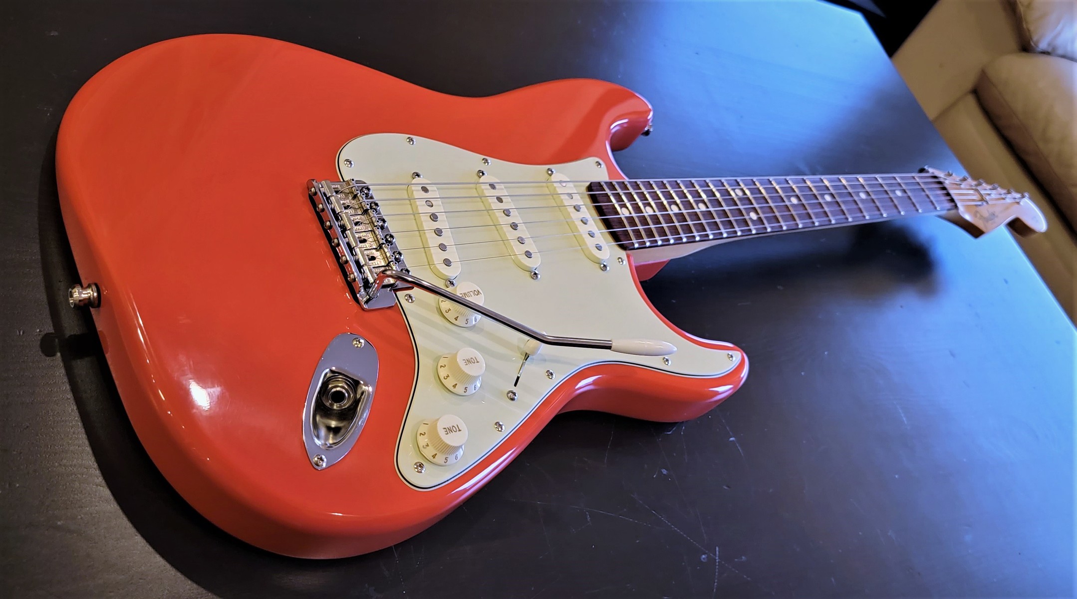 Music Gear Setup by trailwinder featuring Fender California Series Stratocaster