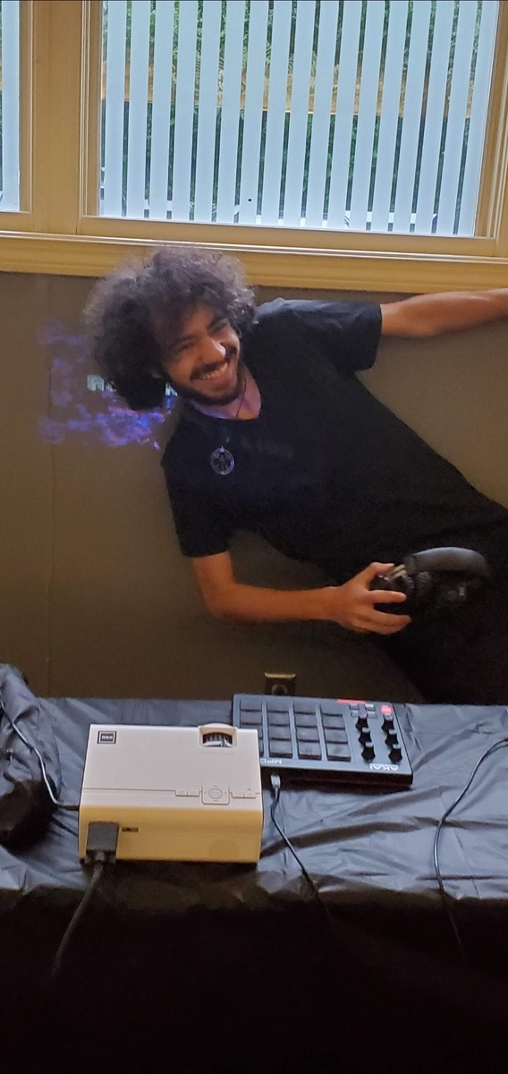 TASCAM Live Rig by abstractlion featuring Akai MPD218 and TASCAM TH-200X Studio Headphones