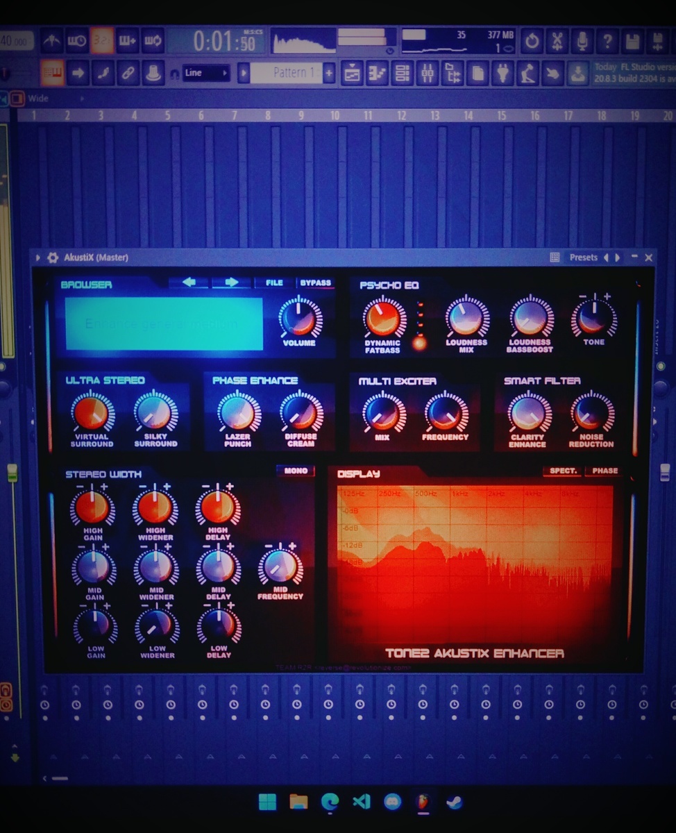Synth Setup by amind_edm featuring Tone2 AkustiX Enhancer