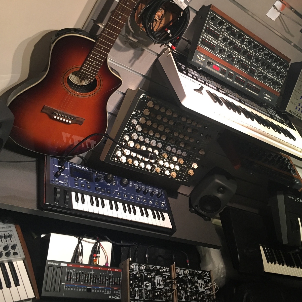 recro's music gear photo