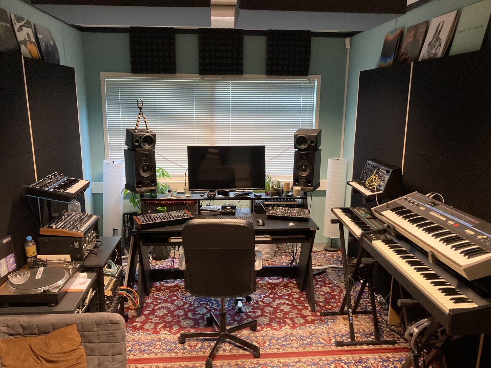 Electronic Studio Setup by martijn_naber featuring Korg Poly 61, Korg MS-20 Mini, and Roland RE-201 Space Echo and 13 more pieces of gear