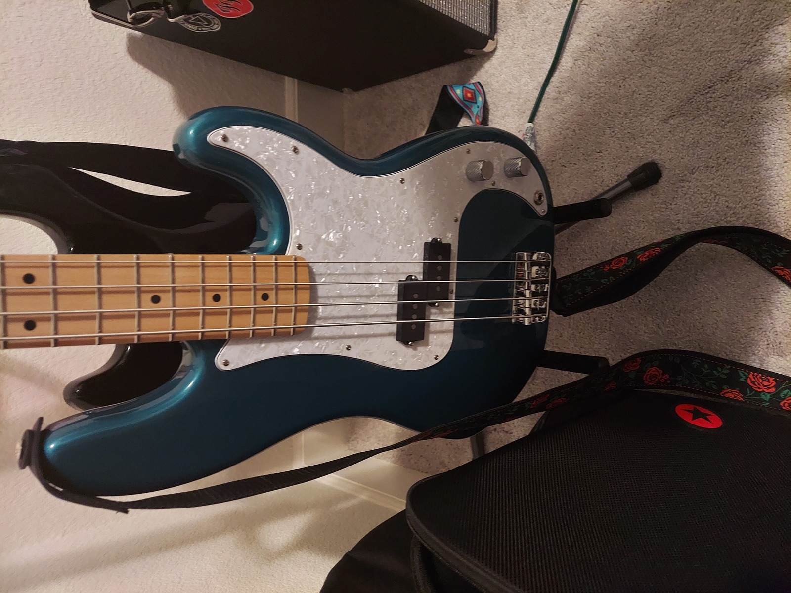 Music Gear Setup by embracethegourgeist featuring Fender Player Precision Bass Maple Fingerboard Limited Edition