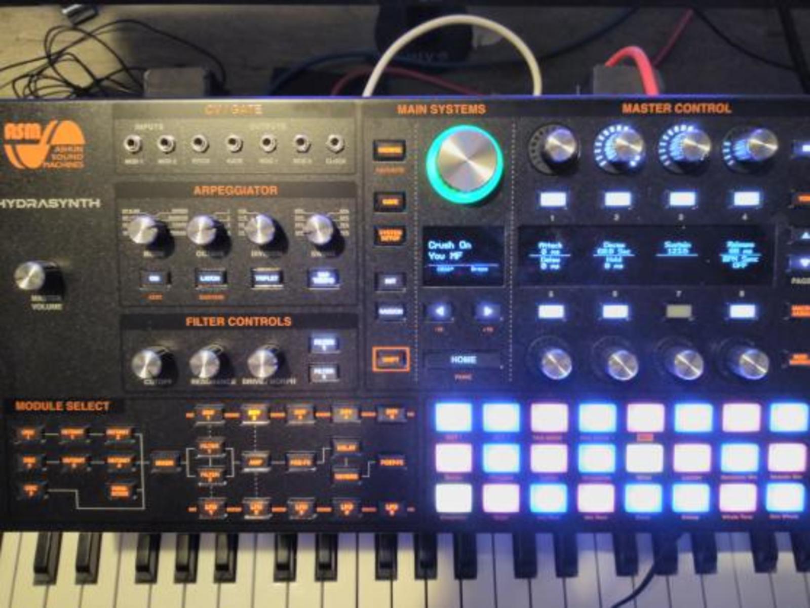 Studio Setup by junkie_bass_studios featuring ASM Hydrasynth Desktop