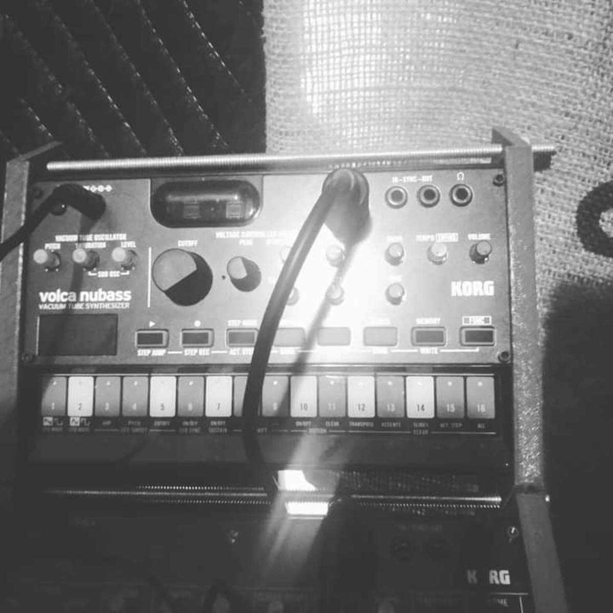 Studio Setup by junkie_bass_studios featuring Korg Volca Nubass