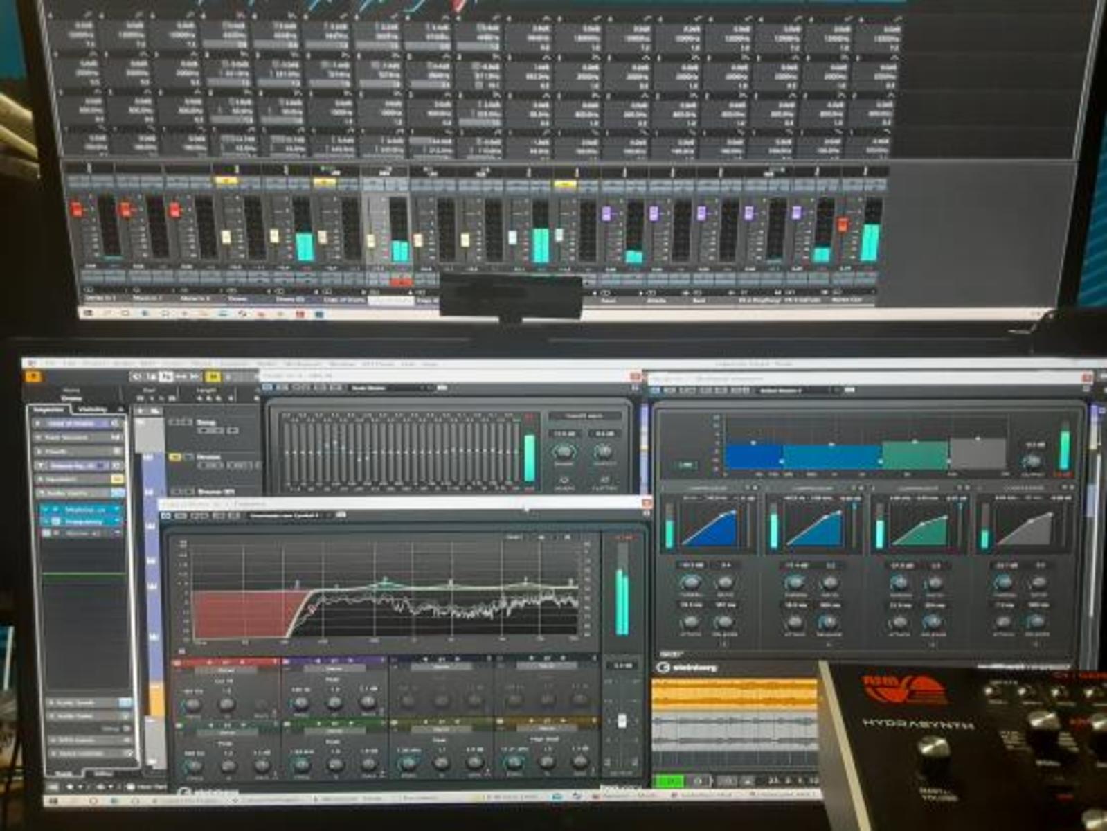 Electronic Studio Setup by junkie_bass_studios featuring ASM Hydrasynth Desktop and Steinberg Cubase