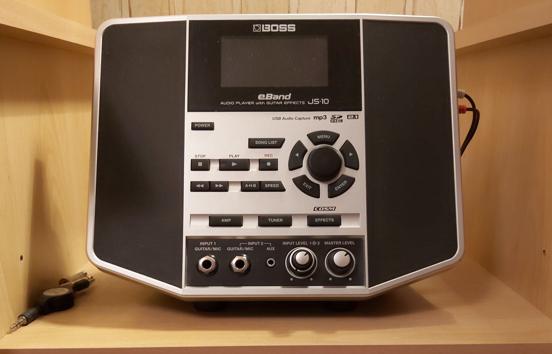 Studio Setup by lloydys featuring Boss eBand JS-10 Audio Player with Guitar Effects
