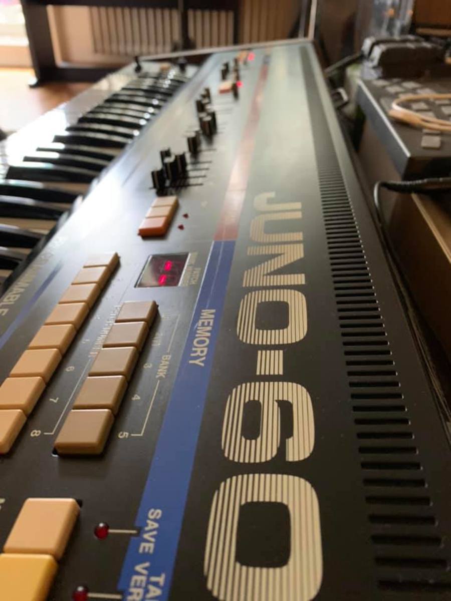 Electronic Synth Setup by 3ipol featuring Roland Juno-60
