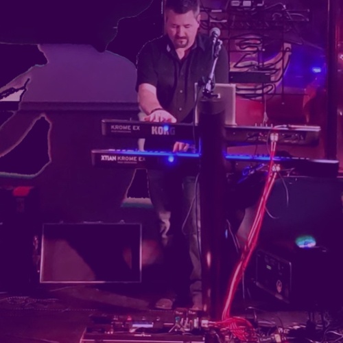 Photo of Korg Krome 73 and more gear in a live and synths